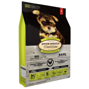 Oven Baked 狗糧 幼犬配方 細粒 Puppy Fresh Chicken & Fish 5lb (綠色)