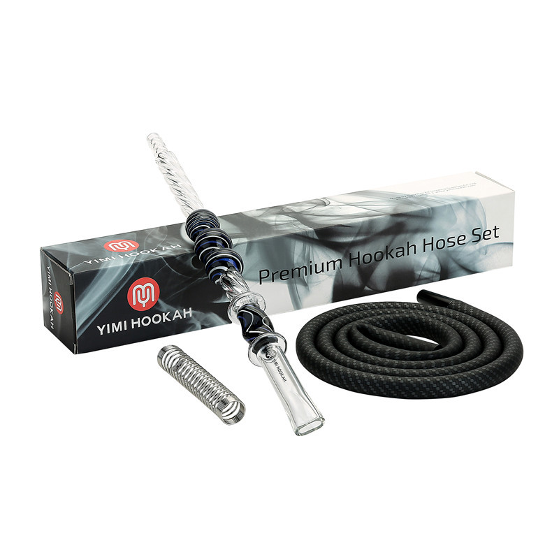 Yimi Hookah Premium Glass Hookah Hose Set