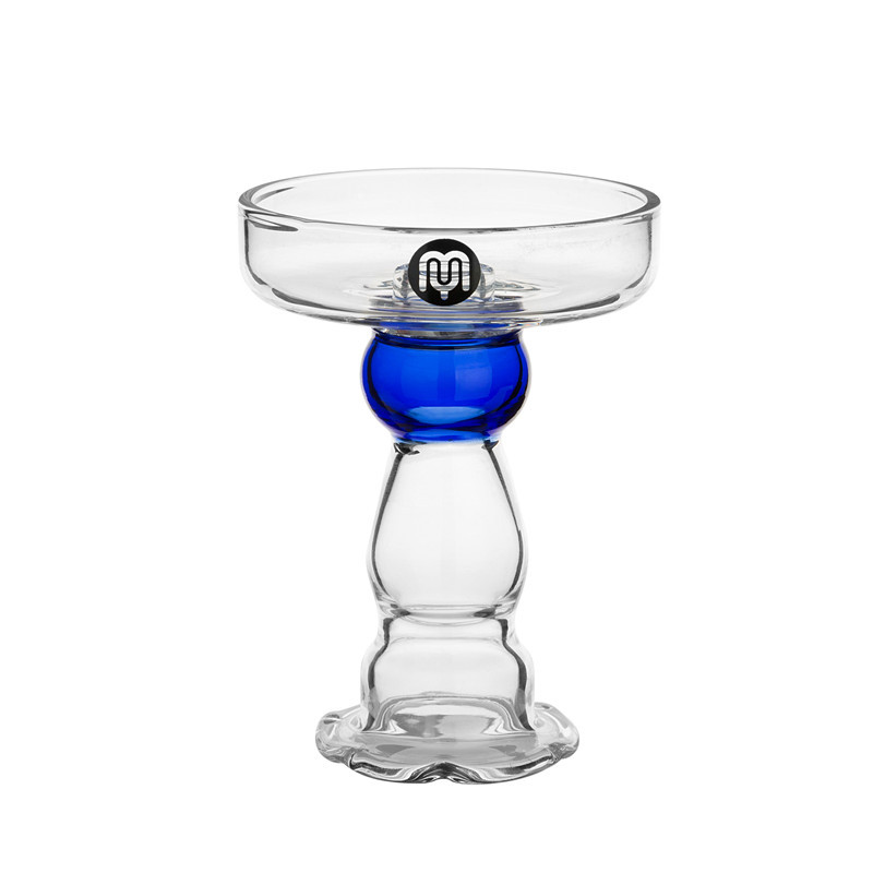 Yimi Hookah Royal Blue Glass Phunnel Bowl