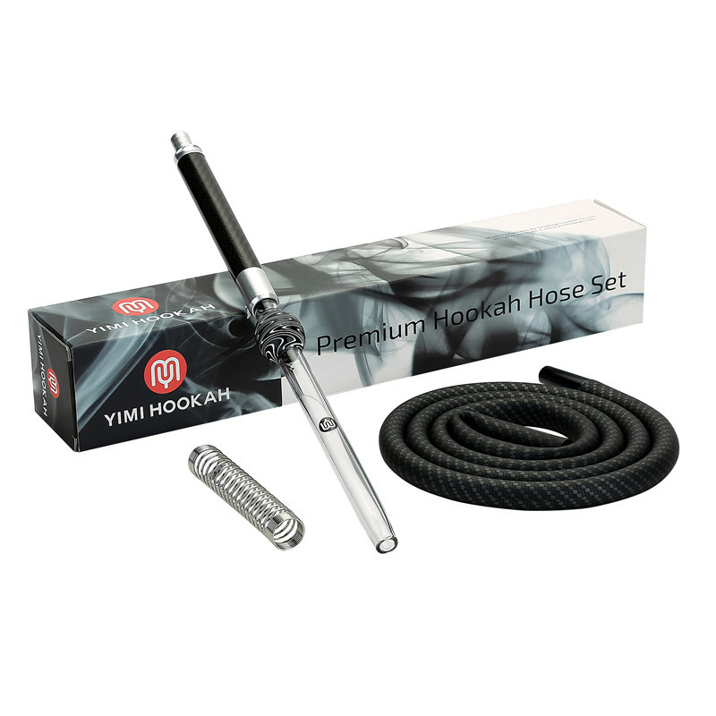 Yimi Carbon Shisha Hose Set