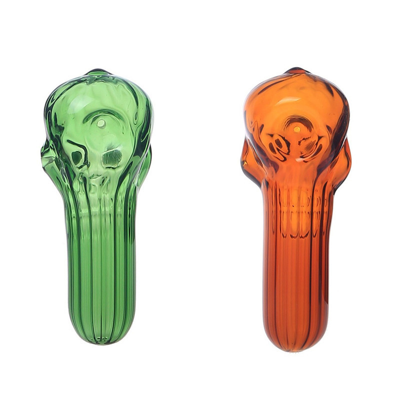 3.93" Glass Smoking Tobacco Pipe