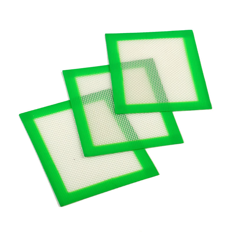 Green Color 10x12.5cm Silicone Mat