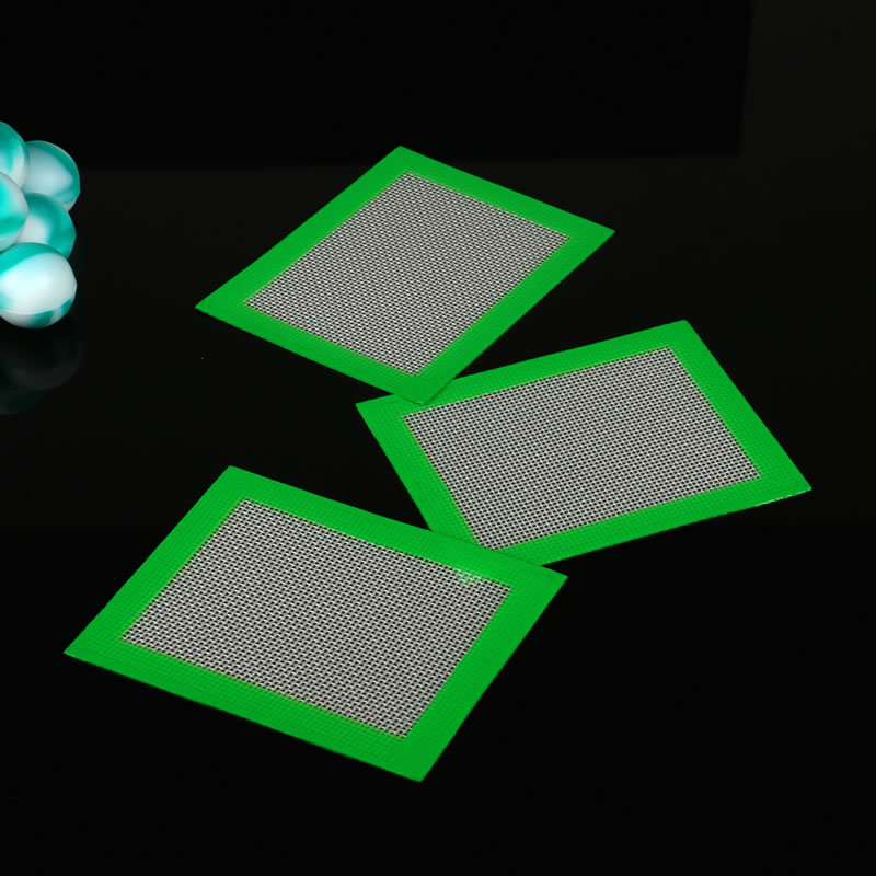 Green Color 10x12.5cm Silicone Mat