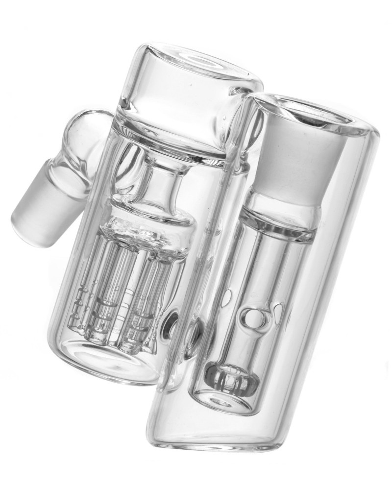 14mm 45˚ Showerhead to Tree Perc Dual Chamber Ash Catcher