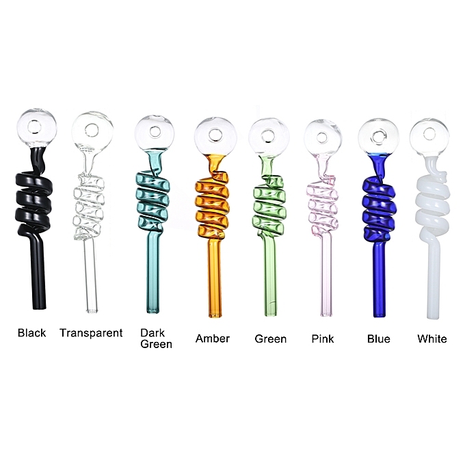 Tobacco Smoking Pipe Glass Oil Burner Pipes