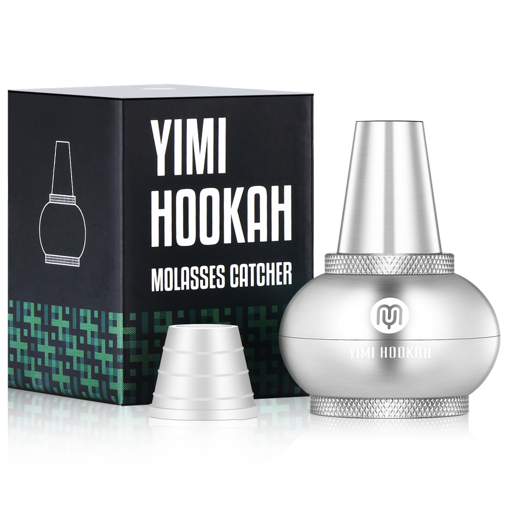 Yimi Hookah Shisha Molasses Catcher Universal Aluminium Catcher with Adaptor - Universal Fit