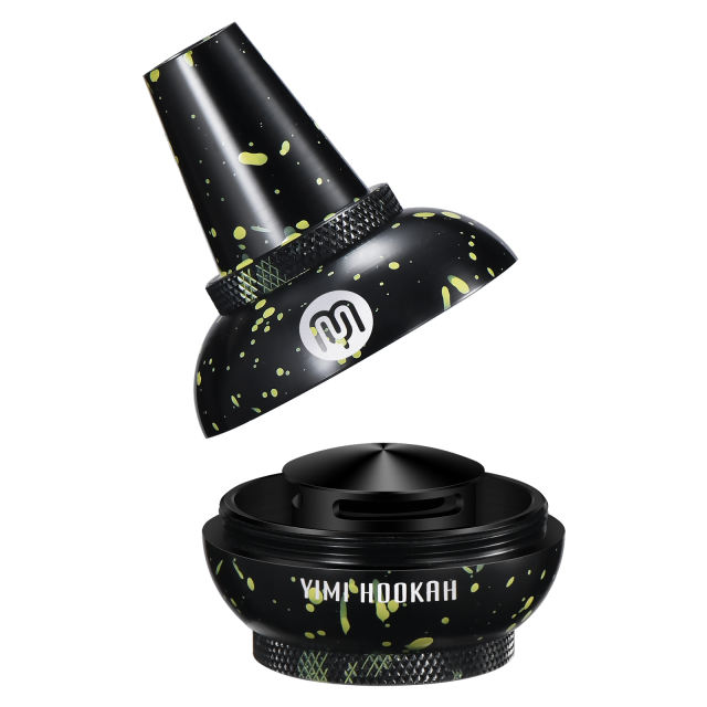 Yimi Hookah Shisha Molasses Catcher Universal Aluminium Catcher with Adaptor Black
