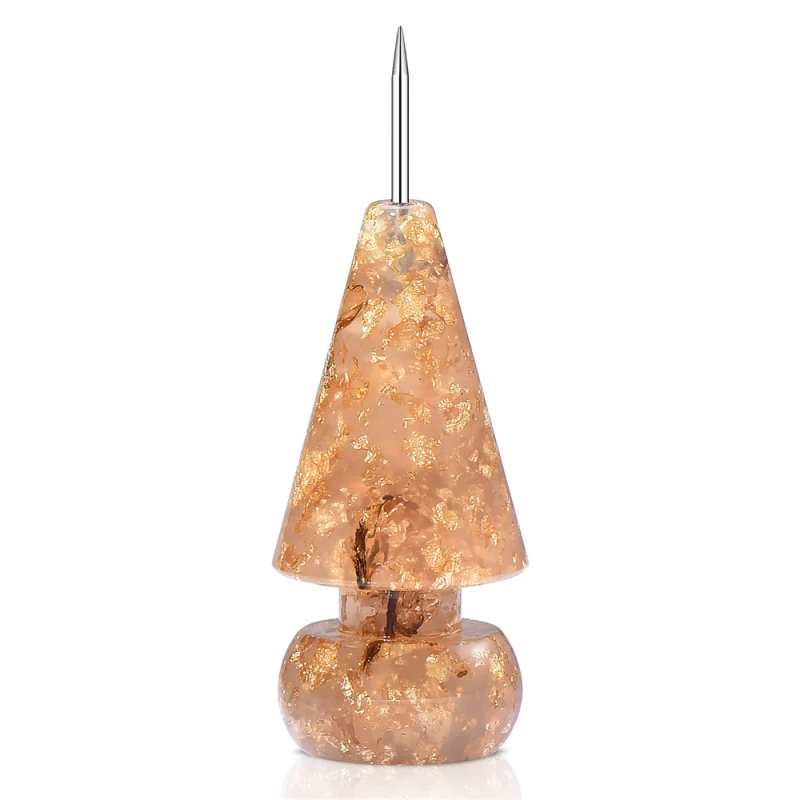 Yimi Hookah Shisha Phunnel Plug Aluminum Foil Puncher Made of Epoxy Resin for Hookah Phunnel