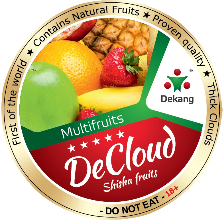 DeCloud Fruit Shisha Flavors 50G