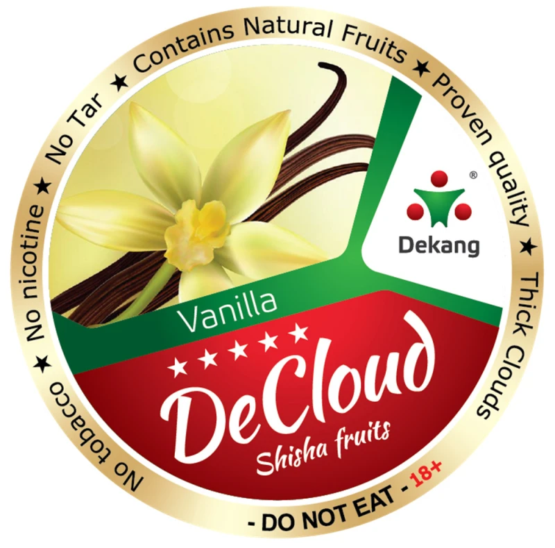 DeCloud Fruit Shisha Flavors Nicofine Free Hookah Flavor Hookah Tobacco 50G