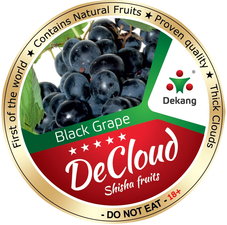 DeCloud Fruit Shisha Flavors Nicofine Free Hookah Flavor Hookah Tobacco 50G