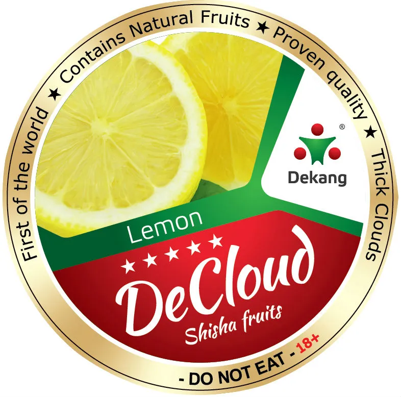 DeCloud Fruit Shisha Flavors 50G