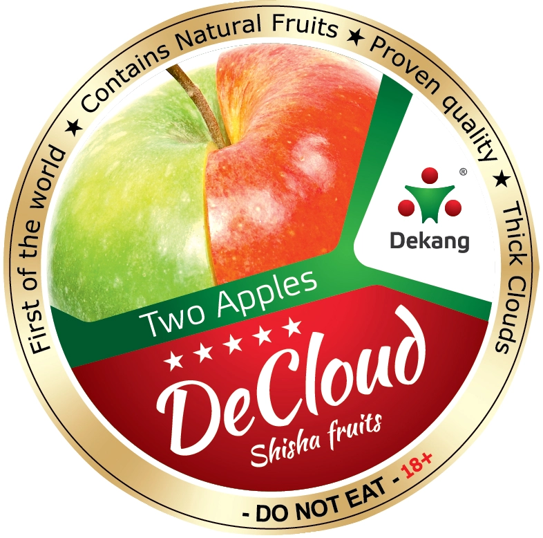 DeCloud Fruit Shisha Flavors Nicofine Free Hookah Flavor Hookah Tobacco 50G