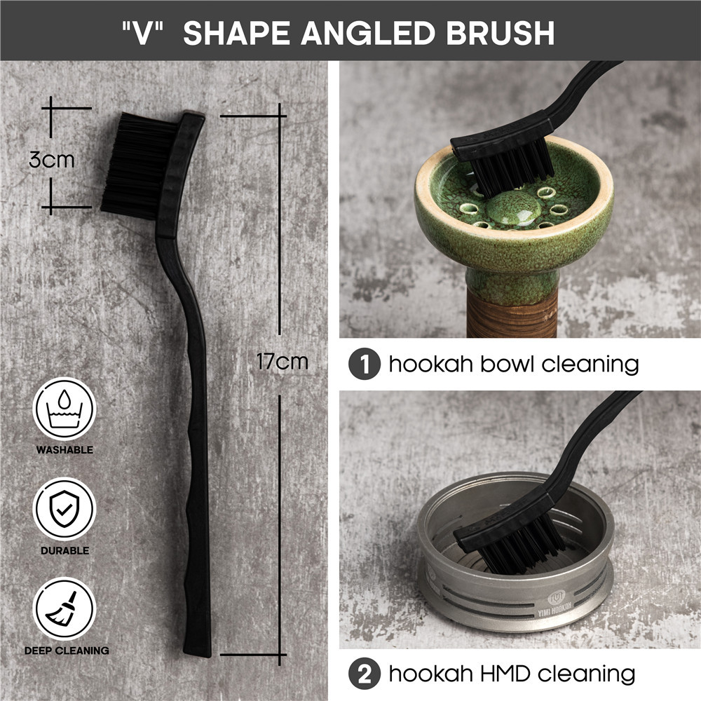 Yimi Hookah Cleaning Brush Kit 8 Tool in 1 with Storage Bag