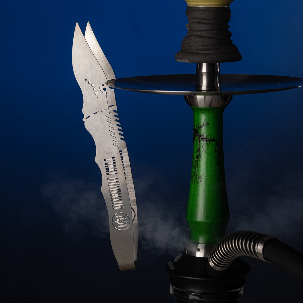 Yimi Hookah Stainless Steel Hookah Tong-Blade