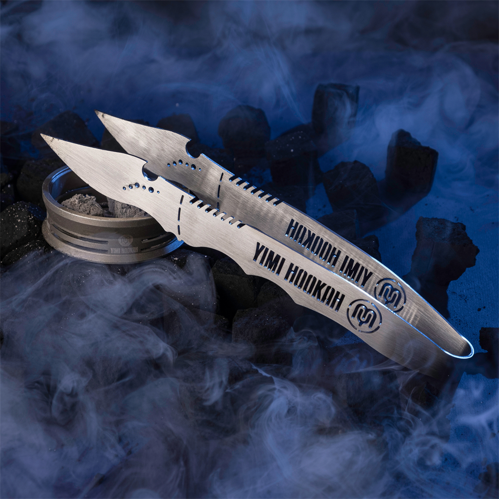 Yimi Hookah Stainless Steel Hookah Tong-Blade