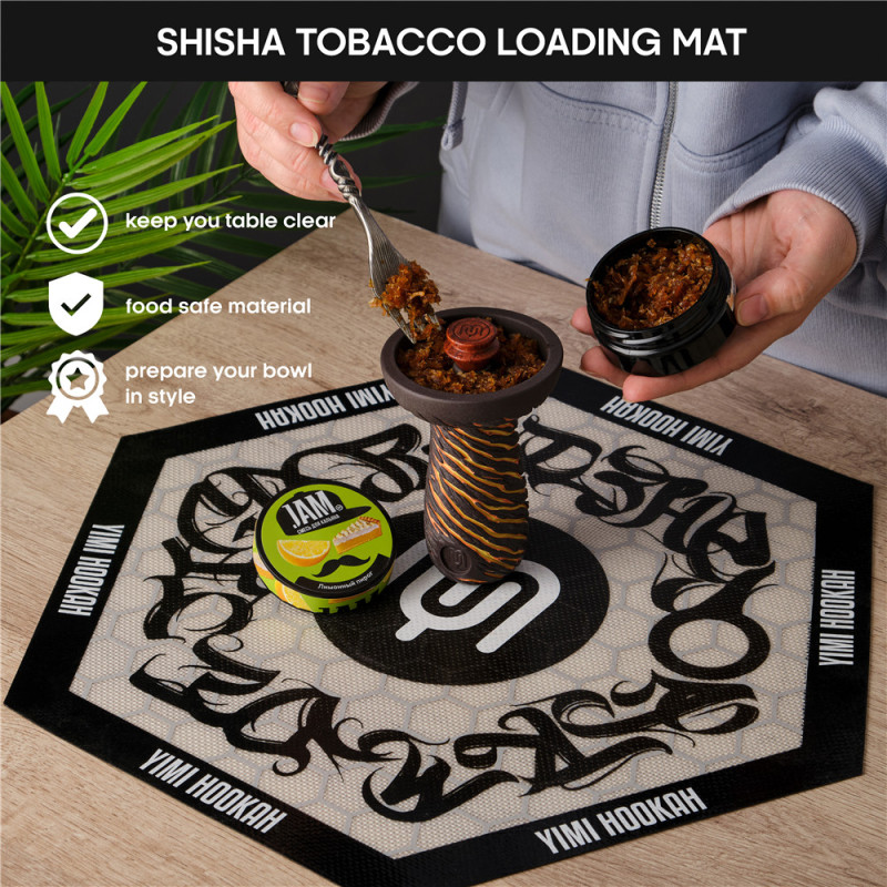 Yimi Hookah Silicone Hookah Mat 42 x 36.4cm