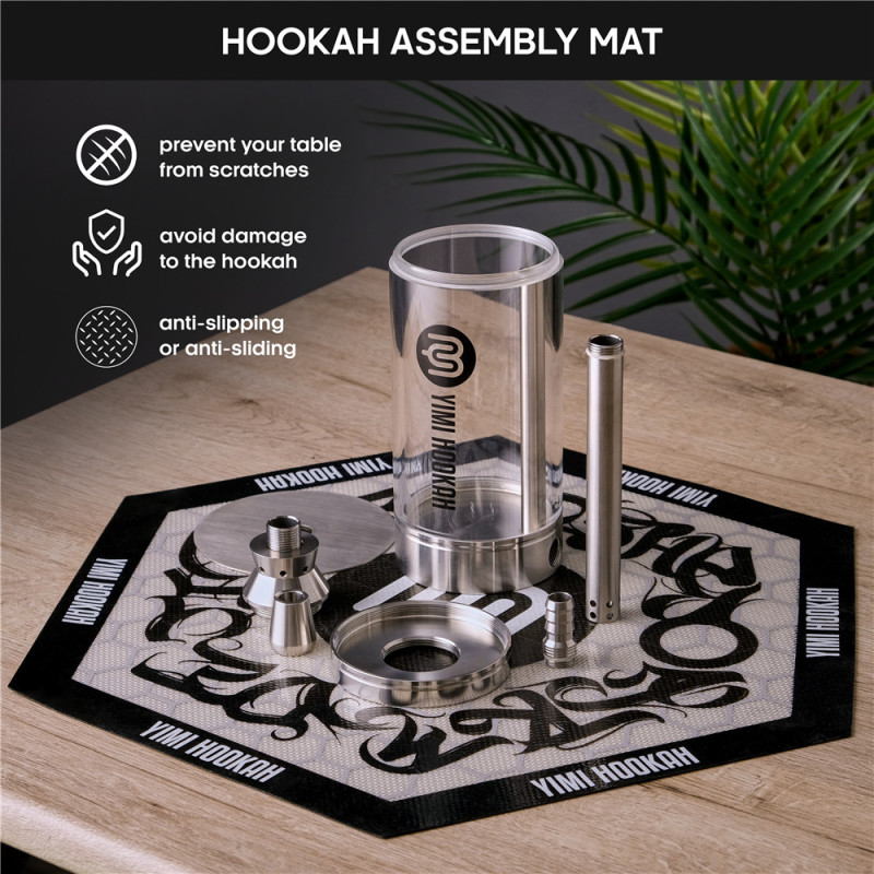 Yimi Hookah Silicone Hookah Mat 42 x 36.4cm