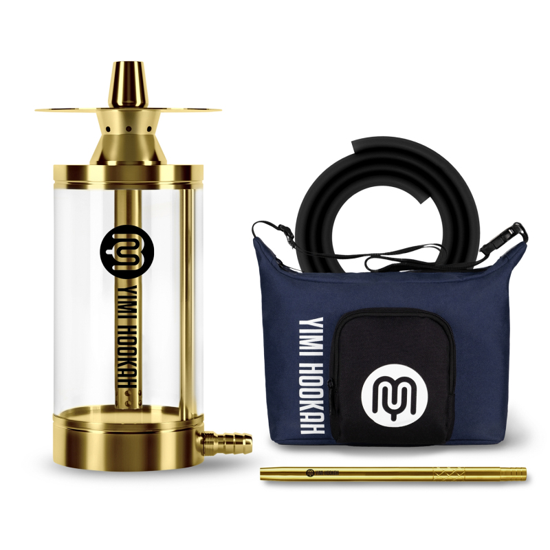 Mini Portable Travel Hookah - Nix Gold Basic Package
