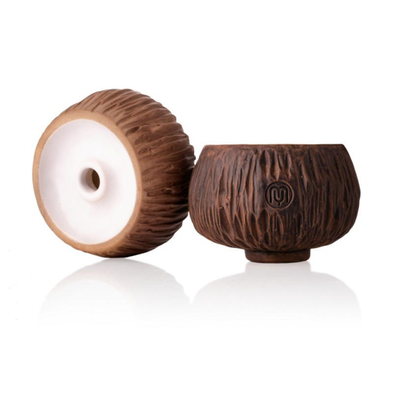 Coconut Design Ceramic Hookah Bowl Made in Russia