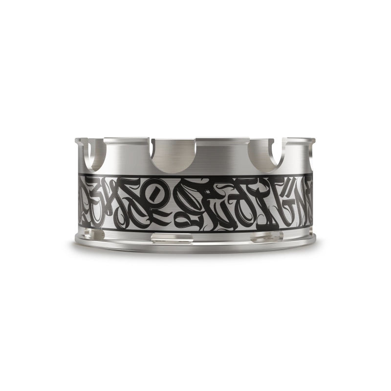 Crown Hookah HMD - Silver