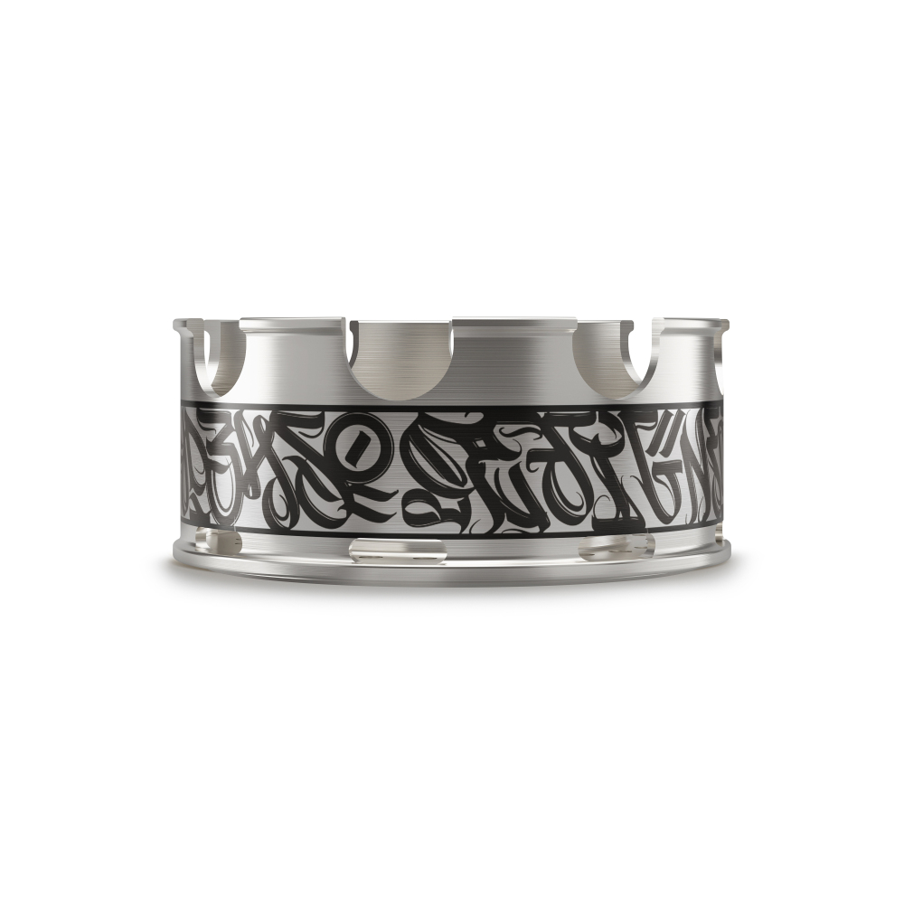 Crown Hookah HMD - Silver