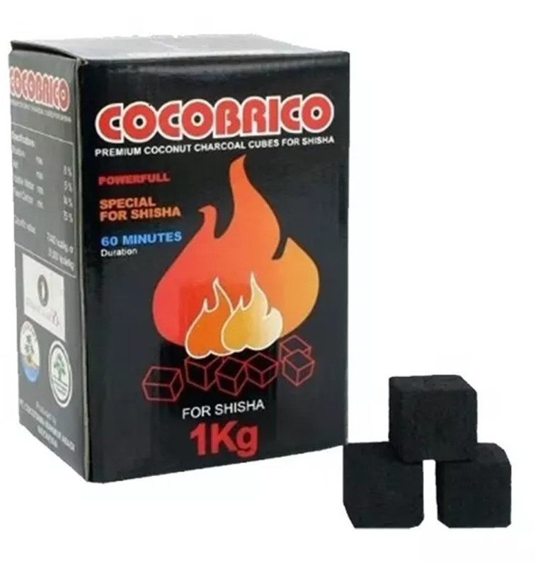Cocoblade Hookah Coal Coconut Shake Charcoal 25x25x25mm