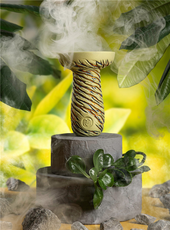 KONG &amp; Yimi Hookah Collab Phunnel Bowl - LAVA Matcha