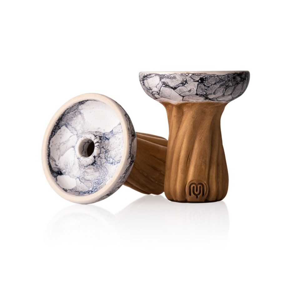 Yimi Hookah Bowl BRKLYN Sprial Series-White