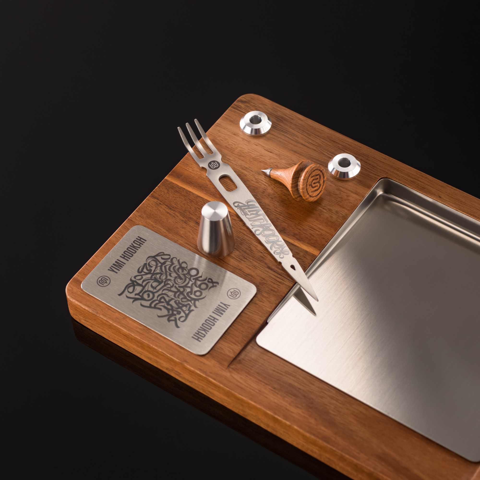 SHISHA BOARD - DARK WOOD