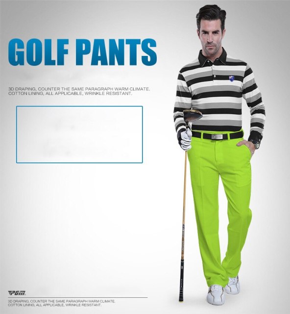 PGM authentic golf pants men waterproof trousers soft breathable golf clothing summer sizes xxs-xxxl