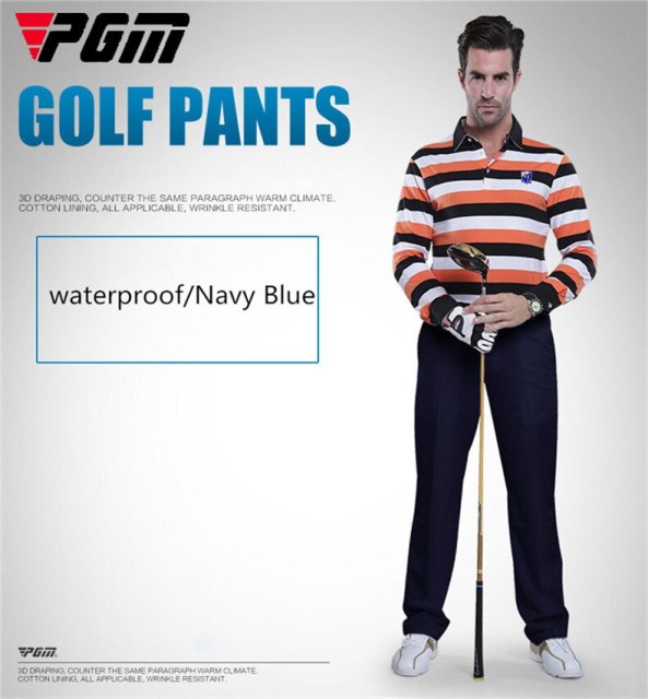 PGM authentic golf pants men waterproof trousers soft breathable golf clothing summer sizes xxs-xxxl