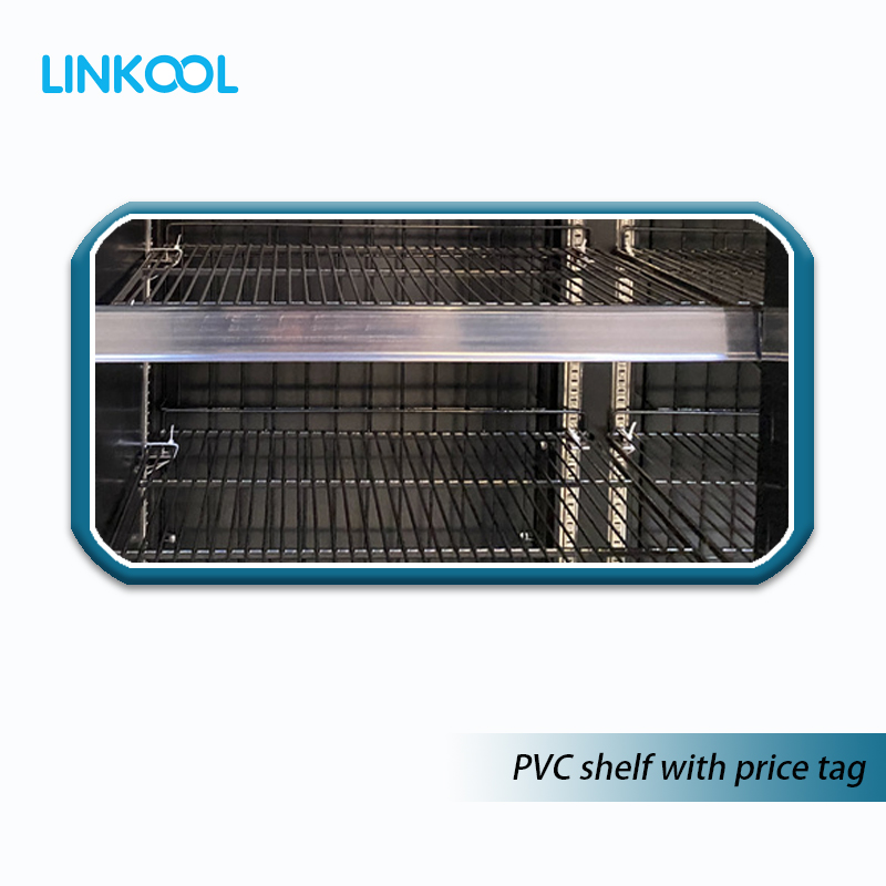 3门底装冷藏展示柜-黑色