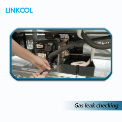 Double Door Bottom Mounted Refrigerated Showcase-Black