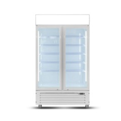 Upright Drink Cooler Glass Door Display Showcase Commercial Energy Drink Refrigerator