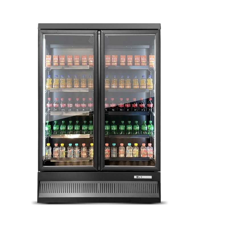 Glass Door Upright Cooler Vertical Showcase Display Refrigerator Equipment Beverage Cooler