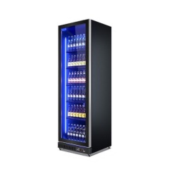 Wholesale Cold Drink Refrigerator Fridge Commercial Bar Beer Upright Glass Door Display Cooler for Bar Shop