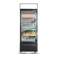 Wholesale Commercial Glass Door Refrigerator Upright Chiller Display Fridge Energy Drink Cabinet Cooler