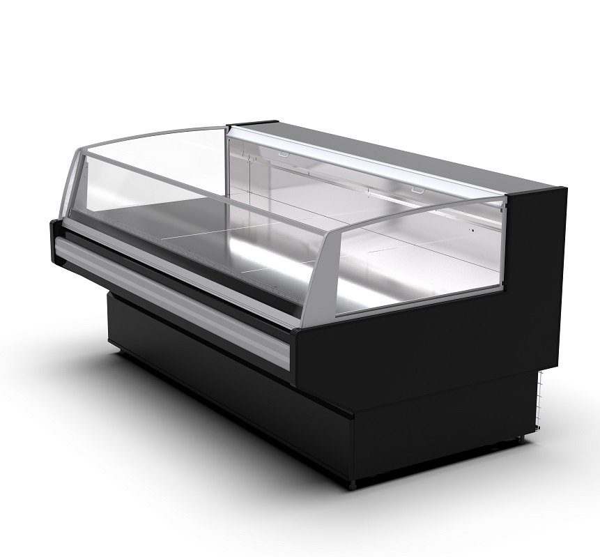 Fan Cooling Fresh Meat Display Refrigerator Cabinet Beef Fridge Showcase