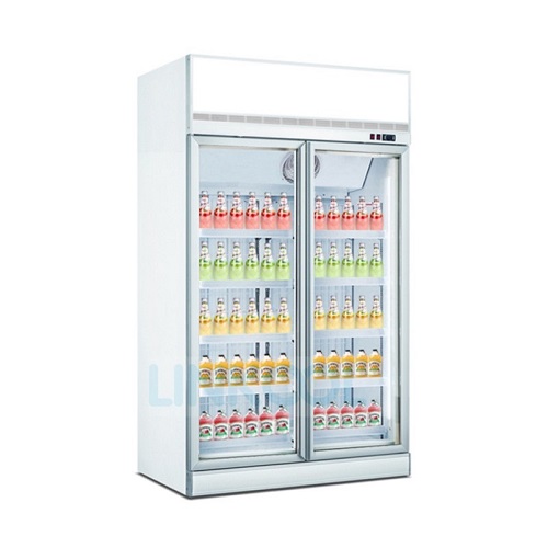Supermarket Convenience Store Soft Drink Fridge Bar Counter Display Refrigerator