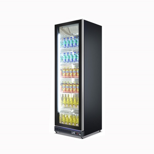 Wholesale Cold Drink Refrigerator Fridge Commercial Bar Beer Upright Glass Door Display Cooler for Bar Shop