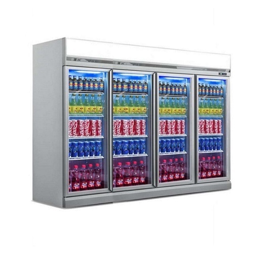 Upright Beverage Display Fridge Refrigerator Commercial Vertical Glass Door Showcase Cooler