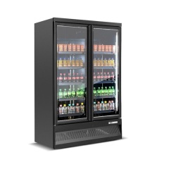 Glass Door Upright Cooler Vertical Showcase Display Refrigerator Equipment Beverage Cooler