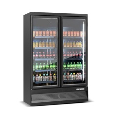Glass Door Upright Cooler Vertical Showcase Display Refrigerator Equipment Beverage Cooler