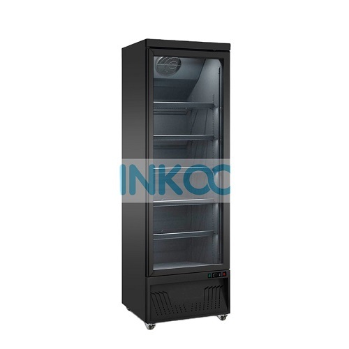 Linkool Vertical Multideck Display Refrigerator Commercial Glass Door Beverage Showcase Cooler
