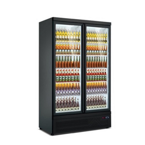 Supermarket commercial refrigeration equipment fridge glass door