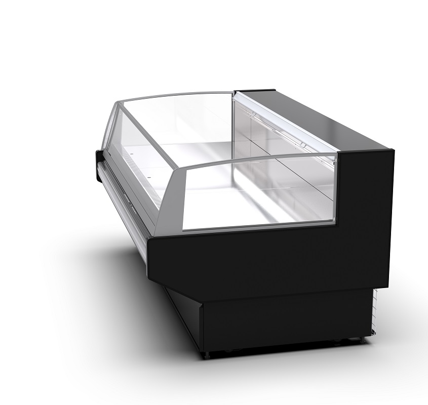 Fan Cooling Fresh Meat Display Refrigerator Cabinet Beef Fridge Showcase