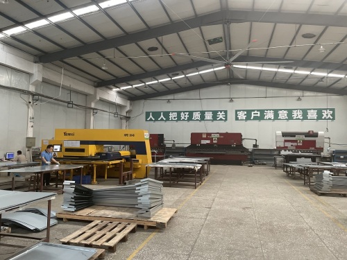 Product production process on the factory floor