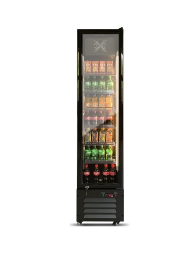KXG-220H slimline vertical display cooler