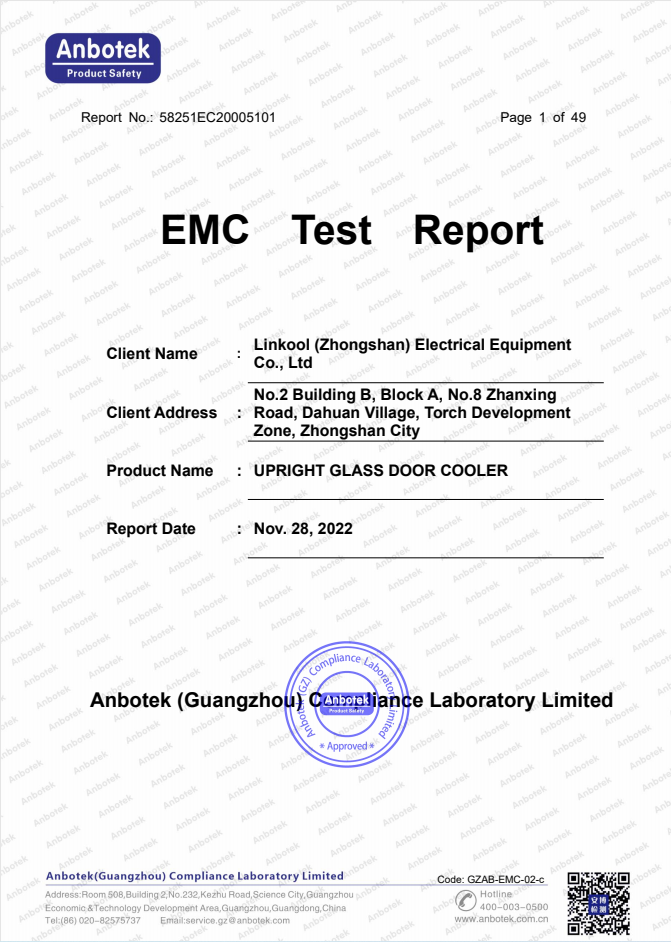 KLG-2508 CE-EMC Report